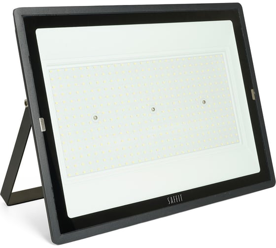 Светодиодный прожектор SAFFIT sfl90-200 ip65 200w 6400k черный, 55231