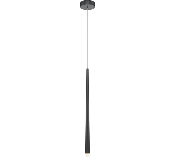 Подвесной светильник MAYTONI cascade led 6w алюминий черный MOD132PL-L28BK