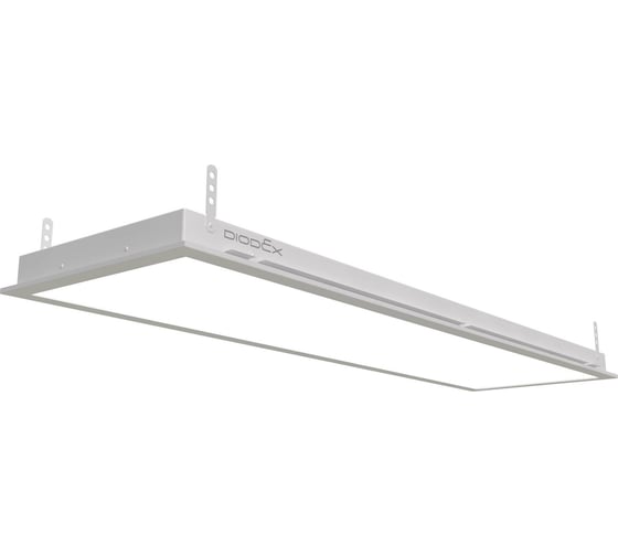 Светильник DIODEX led рокфон гант x 35Вт, 3000к, призм., белый, 1-10, 4673726723926