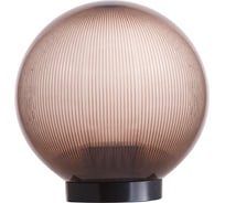 Садово-парковый светильник ЮПИТЕР Шар D-250 дымка/призма (НТУ 02-60-255) JP1418