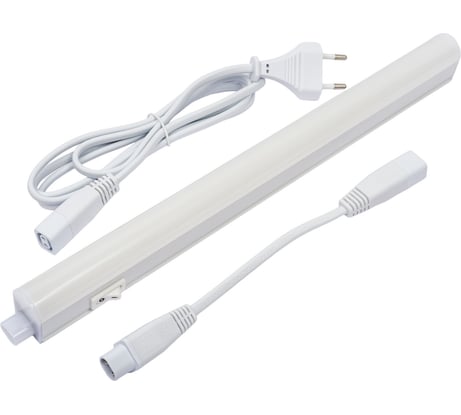 Линейный светильник LEDVANCE LED SWITCH BATTEN 0,3 м, 4 Вт, 400 Лм, 3000 К теплый белый свет 4058075266681