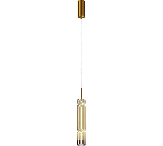 Подвесной светильник MAYTONI ordo led 12w металл латунь MOD272PL-L12BS3K1