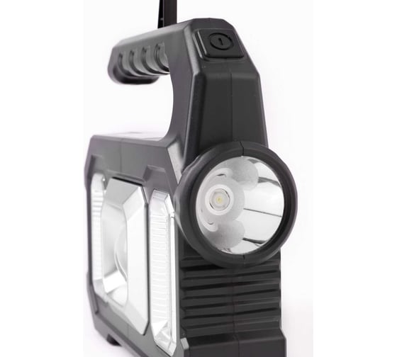 Аккумуляторный фонарь Ultraflash LED51526 4В, черный, 1LED+COB+6xSMD, 3 Вт, 4 режима, Micro USB, бокс 15194