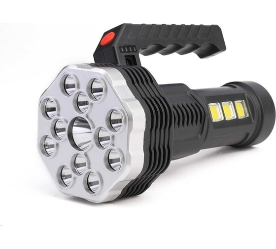 Аккумуляторный фонарь Ultraflash LED51537 4В, черный, 16LED, 3 Вт, 4 реж, Micro USB, бокс 15193 1