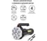 Аккумуляторный фонарь Ultraflash LED51537 4В, черный, 16LED, 3 Вт, 4 реж, Micro USB, бокс 15193 6