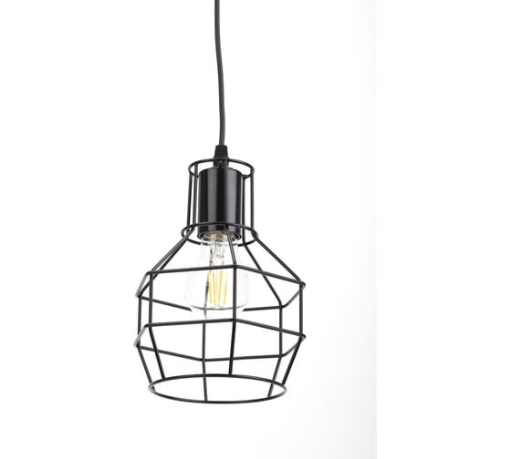 Металлический подвес ЭРА PL11 BK E27, max 60W, d160 мм, черный Б0037458