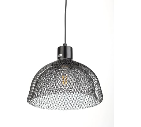 Металлический подвес ЭРА PL6 BK E27, max 60W, d250 мм, черный Б0037453