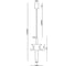Подвесной светильник MAYTONI sound wave 1хg9x28w металл черный MOD255PL-01B3 4