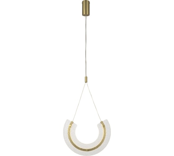 Подвесной светильник MAYTONI maya led 10w алюминий золото P091PL-L18G3K