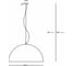 Подвесной светильник MAYTONI dome 5хe27x60w металл серый MOD169PL-05GR1 3