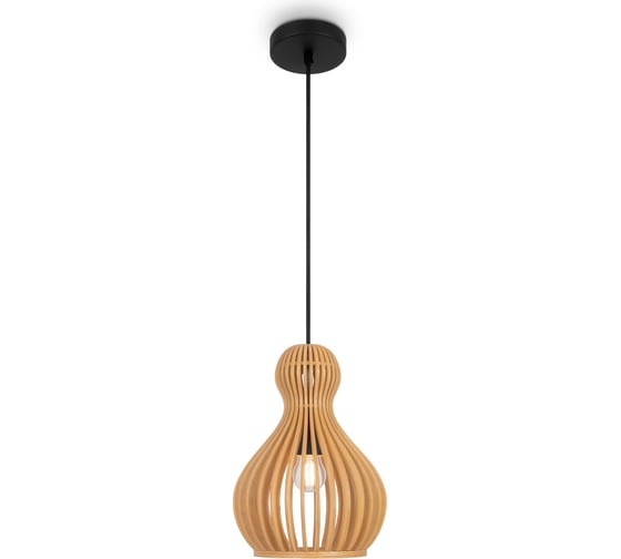 Подвесной светильник MAYTONI roots 1хe27x40w металл черный MOD192PL-01W
