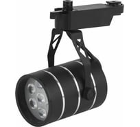 Трековый светильник ЭРА TR3 - 7 BK 7Вт черный SMD Б0032108