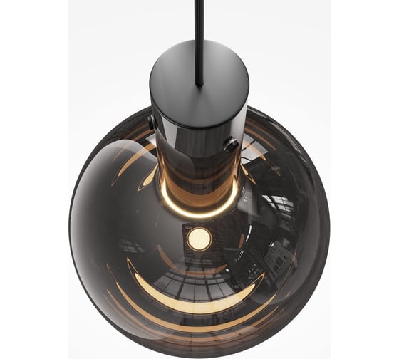 Подвесной светильник MAYTONI nebula led 4w металл черный MOD182PL-L4B3K