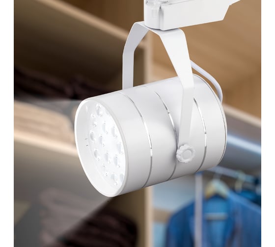 Трековый светильник ЭРА TR3 - 18 WH 18Вт белый SMD Б0032107