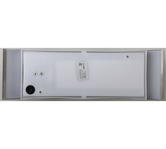 Декоративная подсветка ЭРА WL20 E27 MAX40W IP44 хром/белый Б0034619