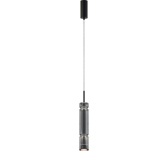 Подвесной светильник MAYTONI ordo led 12w металл черный MOD272PL-L12B3K1