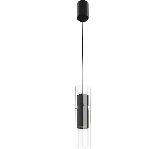 Подвесной светильник MAYTONI dynamics 1хgu10x50w алюминий матовый черный MOD326PL-01B