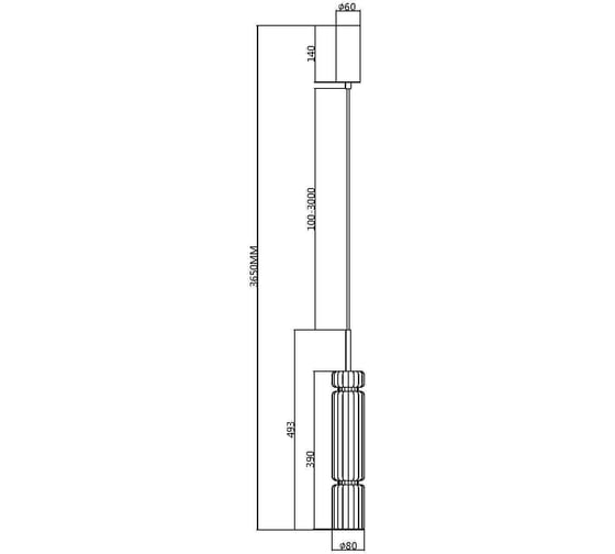 Подвесной светильник MAYTONI ordo led 12w металл хром MOD272PL-L12CH3K1