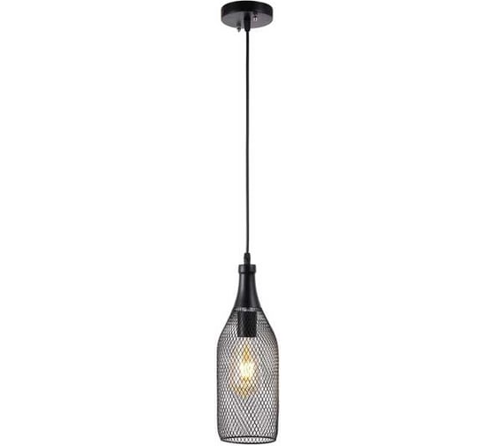 Подвесная люстра De Fran Е27 220В 1*60Вт Grissell черный N, SP -915 BK+BK