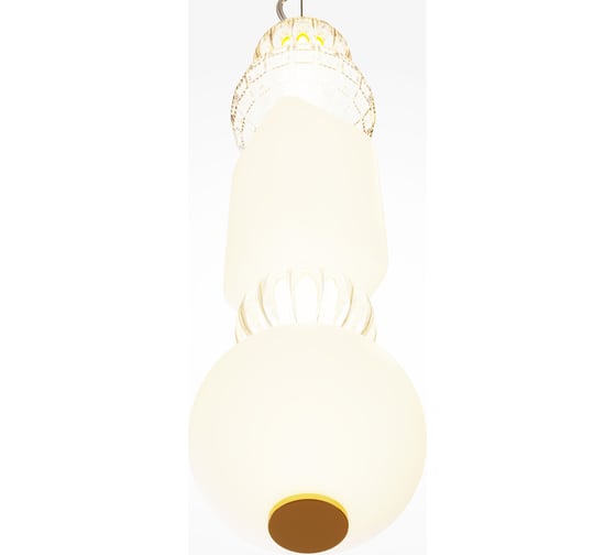 Подвесной светильник MAYTONI collar led 35w металл и стекло золото P069PL-L35G3K