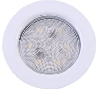 Светодиодный мебельный светильник De Fran 4000K SMD5730- 6шт. 220В (с встроенным драйвером) 4Вт, 228ЛМ белый n, FT 9228 WH