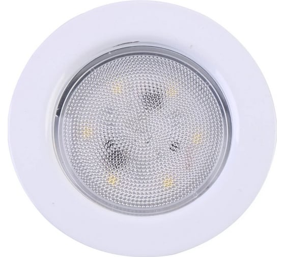 Светодиодный мебельный светильник De Fran 4000K SMD5730- 6шт. 220В (с встроенным драйвером) 4Вт, 228ЛМ белый n, FT 9228 WH