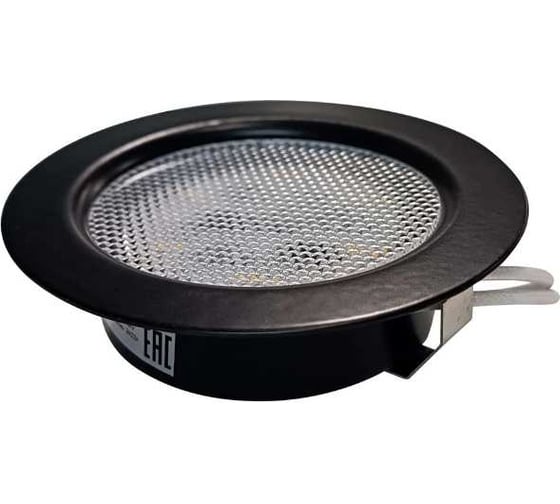 Светодиодный мебельный светильник De Fran 4000K SMD5730- 6шт. 220В (с встроенным драйвером) 4Вт, 228ЛМ черный n, FT 9228 BK