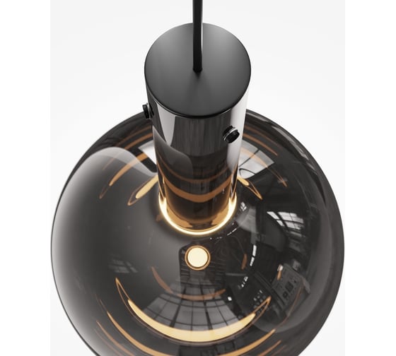 Подвесной светильник MAYTONI nebula led 6w металл черный MOD182PL-L6B3K