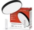 Светодиодный светильник IN HOME scandy simple-55rcb 55Вт, 230В, 3000-6500k, 4400Лм, 330x50мм, с пультом ду, черный 4690612047089 1