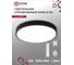 Светодиодный светильник IN HOME scandy simple-55rcb 55Вт, 230В, 3000-6500k, 4400Лм, 330x50мм, с пультом ду, черный 4690612047089 2