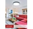 Светодиодный светильник IN HOME scandy simple-55rcb 55Вт, 230В, 3000-6500k, 4400Лм, 330x50мм, с пультом ду, черный 4690612047089 8