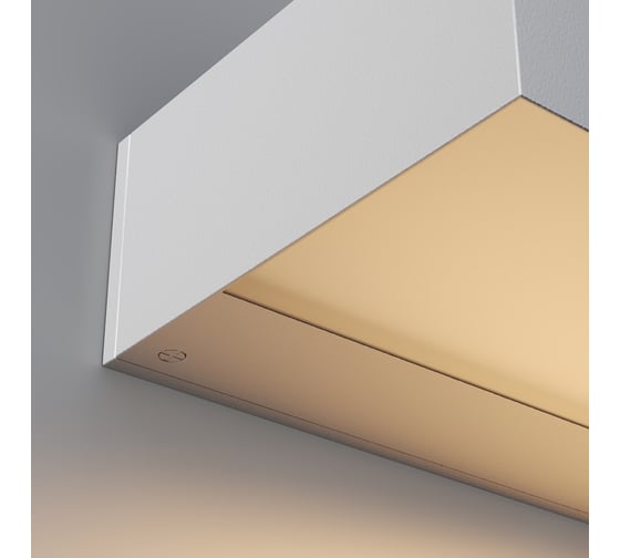 Настенный светильник (бра) MAYTONI outdoor lot led 10w алюминий белый O428WL-L10W3K