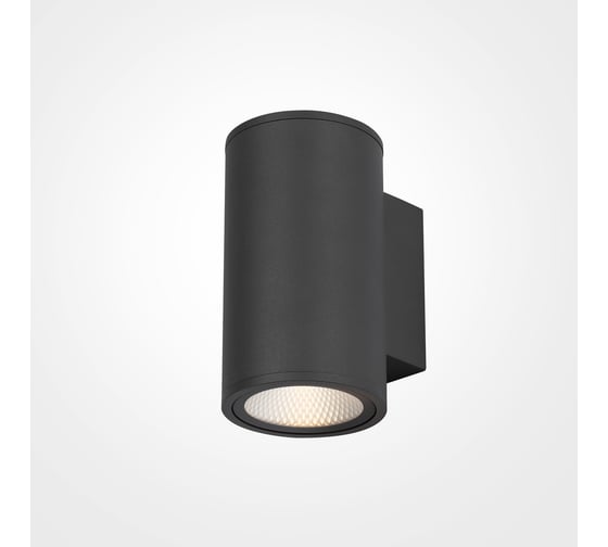 Настенный светильник (бра) MAYTONI outdoor shim led 10w металл и стекло графит O303WL-L10GF3K