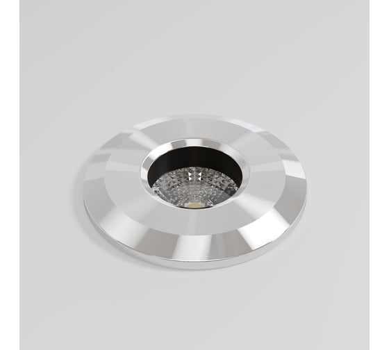 Встраиваемый светильник MAYTONI outdoor flash led 1w нержавеющая сталь серебро O044DL-L1S3K3