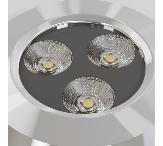 Встраиваемый светильник MAYTONI outdoor flash led 3w нержавеющая сталь серебро O044DL-L3S3K