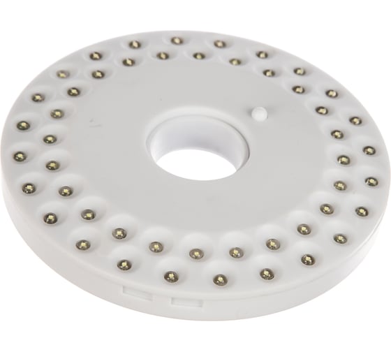 Светодиодный фонарь Smartbuy 48 LED с карабином для подвешивания 3AA, белый SBF-8254-W
