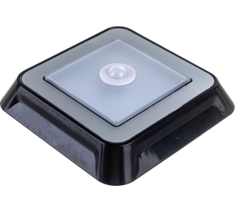 Светодиодный фонарь Smartbuy с датчиком движения и света 4 LED 4AAA, черный SBF-4-K