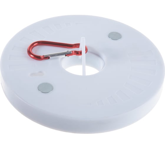 Светодиодный фонарь Smartbuy 24 LED с карабином для подвешивания, белый SBF-8253-W