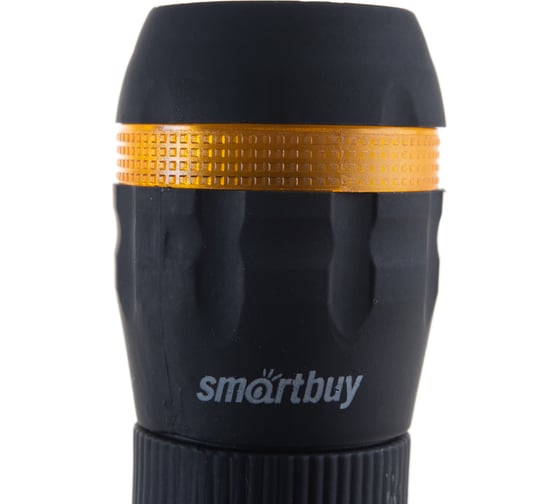 Светодиодный пластиковый фонарь Smartbuy 3W, черный SBF-306-3ААА
