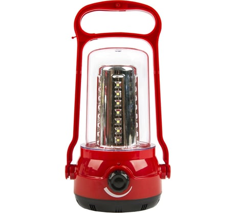 Аккумуляторный кемпинговый фонарь Smartbuy 35+6 SMD, красный SBF-36-R