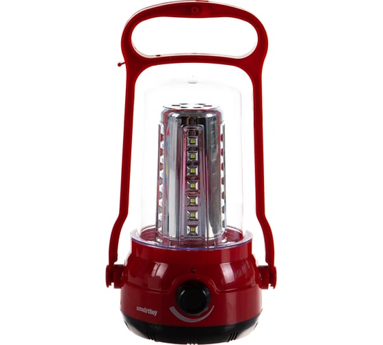 Аккумуляторный кемпинговый фонарь Smartbuy 35+6 SMD, красный SBF-36-R