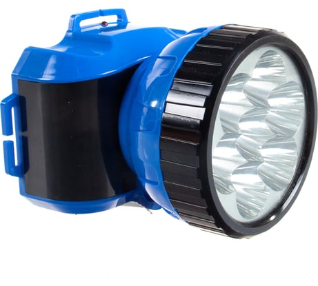 Аккумуляторный налобный фонарь Smartbuy 7 LED, синий SBF-24-B