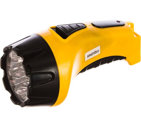 Аккумуляторный светодиодный фонарь Smartbuy 7 LED с прямой зарядкой, желтый SBF-86-Y