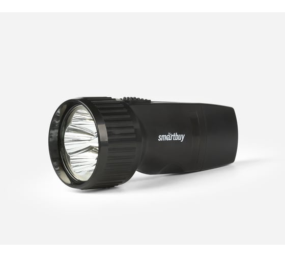 Аккумуляторный светодиодный фонарь Smartbuy 5 LED с прямой зарядкой, черный SBF-44-B