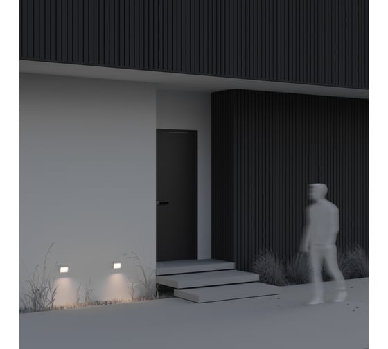 Подсветка для лестниц MAYTONI outdoor mane led 3w алюминий и пластик белый O047SL-L3W3K