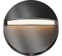 Подсветка для лестниц MAYTONI outdoor mane led 3w алюминий и пластик черный O046SL-L3B3K