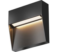 Подсветка для лестниц MAYTONI outdoor mane led 3w алюминий и пластик черный O047SL-L3B3K