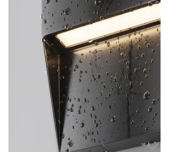 Подсветка для лестниц MAYTONI outdoor mane led 3w алюминий и пластик черный O047SL-L3B3K