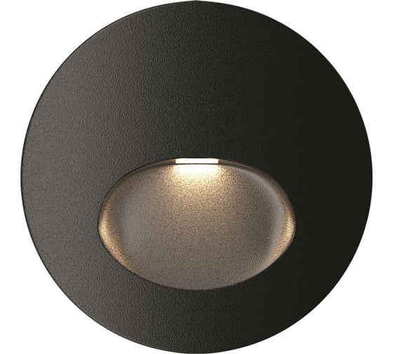 Подсветка для лестниц MAYTONI outdoor bil led 3w алюминий черный O015SL-L3B3K