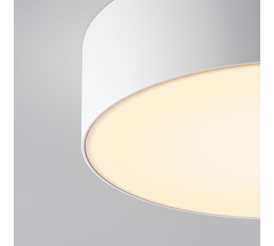 Потолочный светильник MAYTONI outdoor zon ip led 30w алюминий и пластик белый O431CL-L30W3K